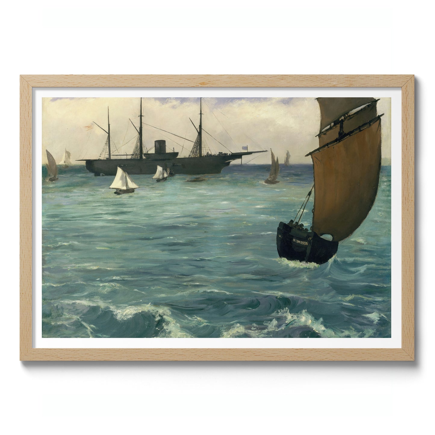 The Kearsarge at Boulogne