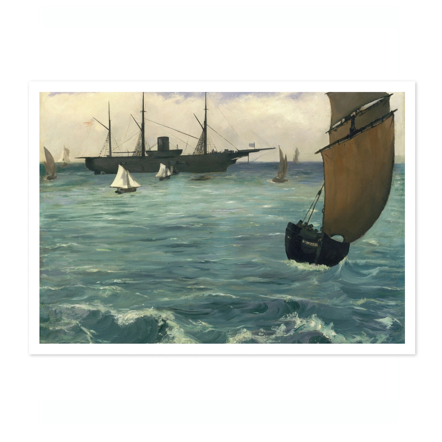 The Kearsarge at Boulogne