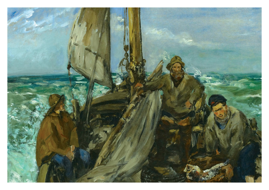De Werkers van de Zee - Print Only frame