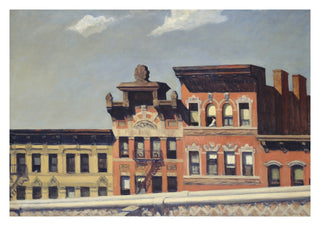 Depuis le pont de Williamsburg print