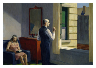 Hotel by a Railroad print