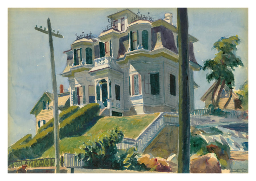 Haskell's Huis - Print Only frame