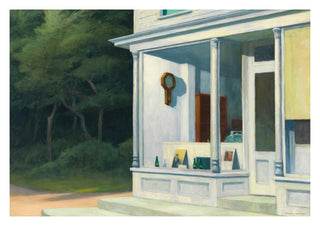 Zeven uur 's ochtends print