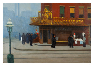 New York Corner print