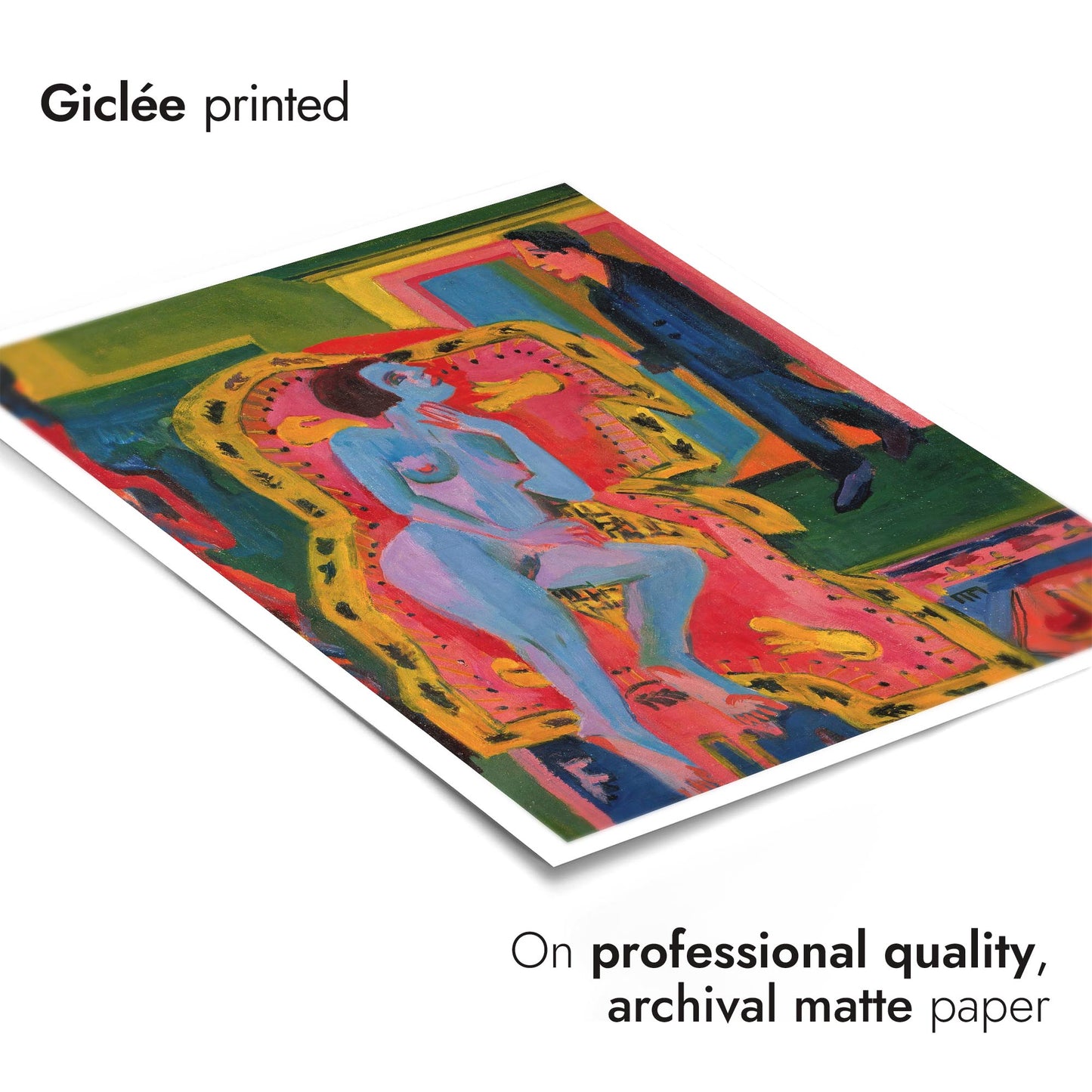 Interior with Nude Woman & Man