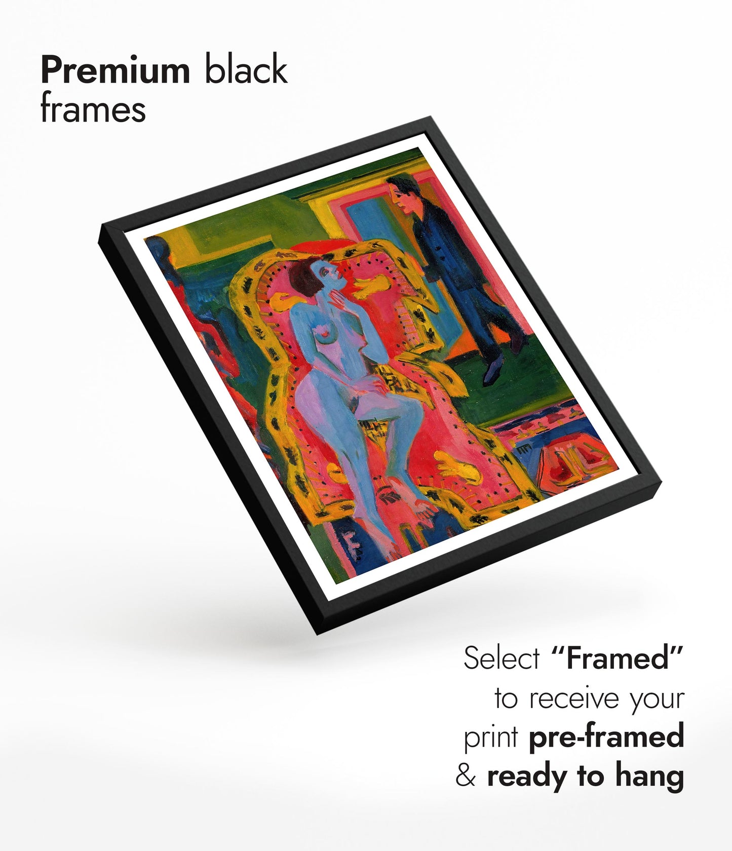 Interior with Nude Woman & Man