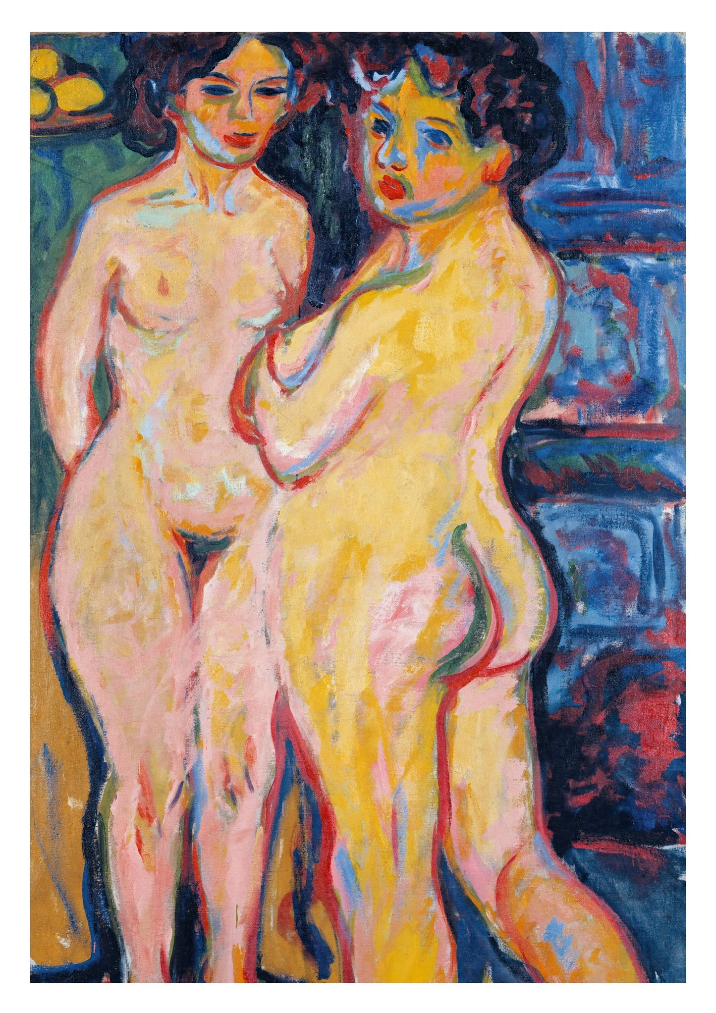 Nudes Standing by Stove