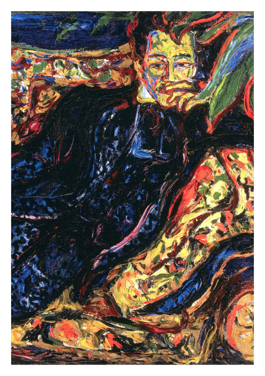 Porträtt av Hans Frisch - Print Only frame