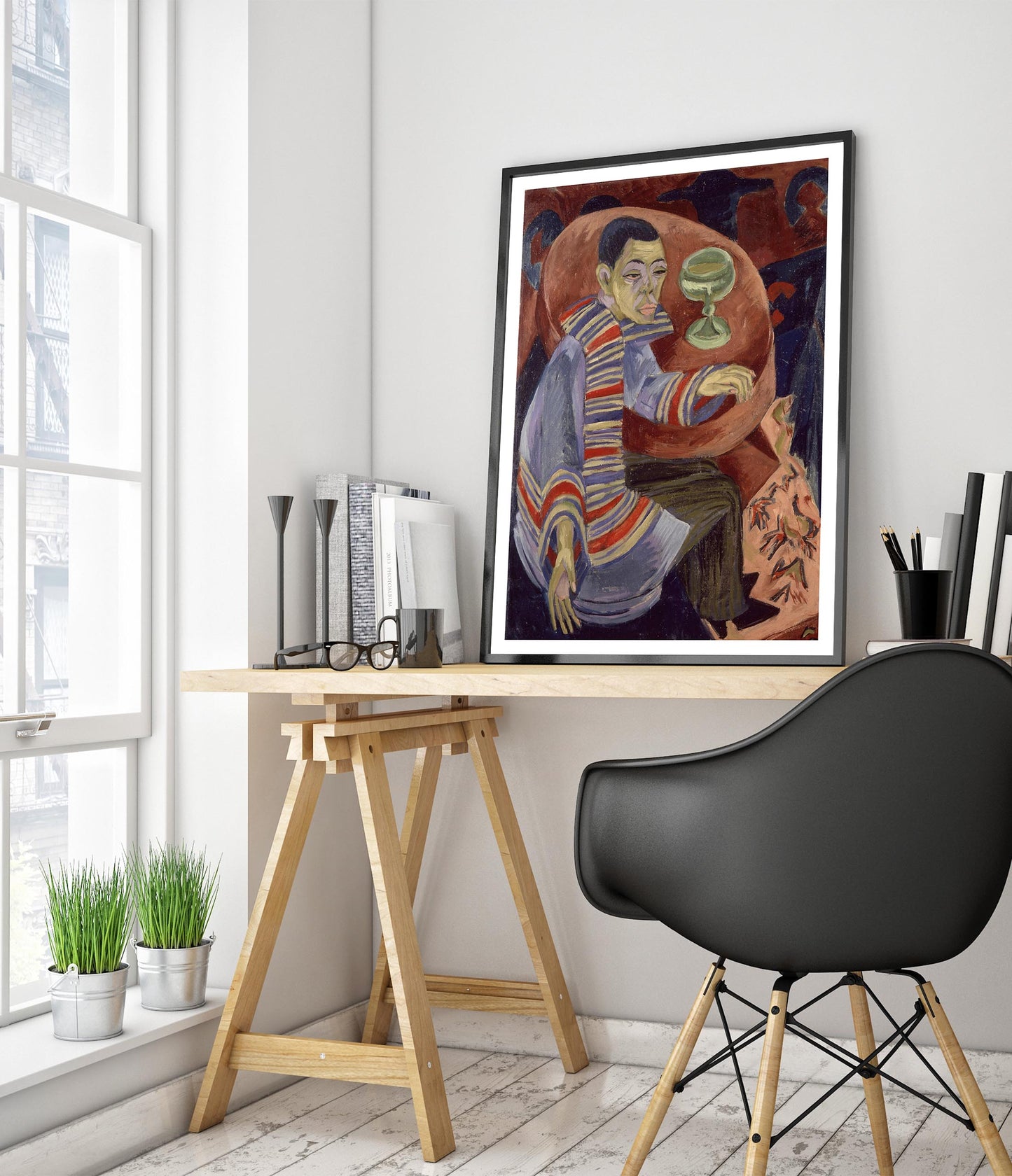 The Drinker (Self-Portrait)