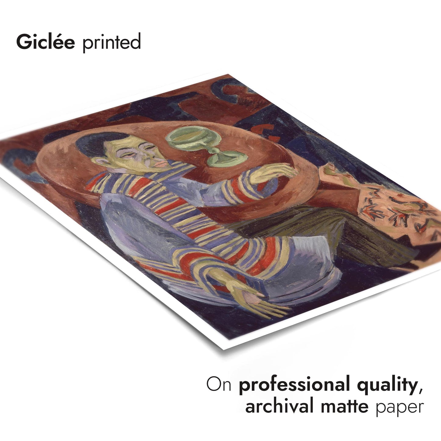 The Drinker (Self-Portrait)