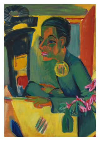 The Painter (Self-Portrait) print