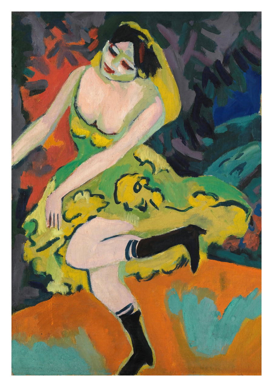 Danseur Variété - Print Only frame