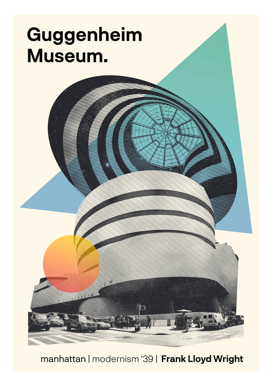 Musée Guggenheim - Print Only frame