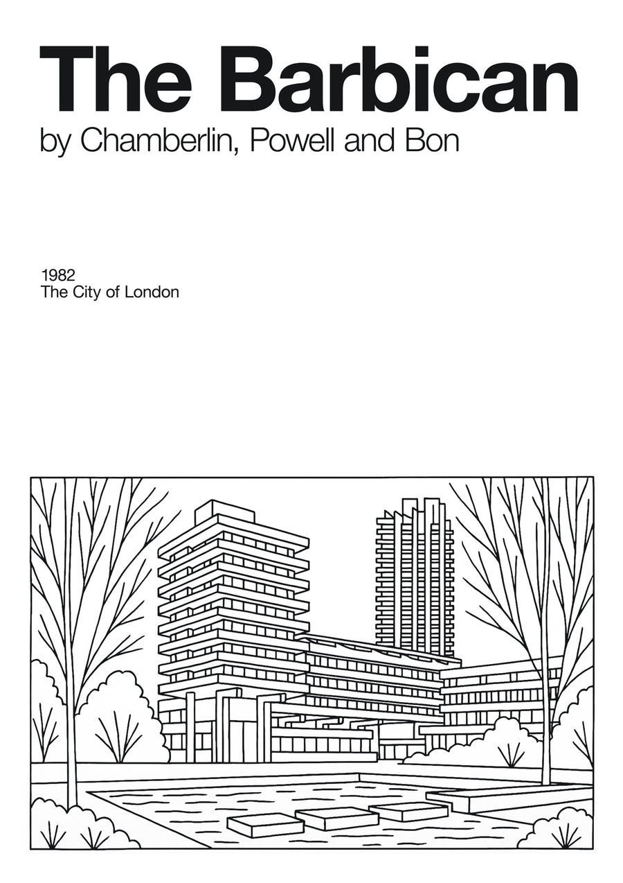 The Barbican - Print Only frame
