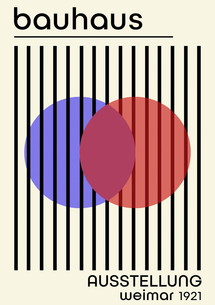 Lines & Circles - Print Only frame
