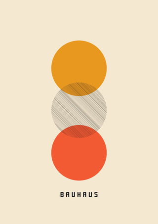 Bauhaus Zonsondergang print