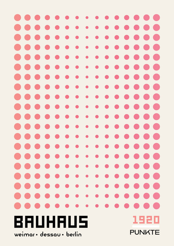 Punktwelle, in Pink