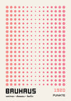 Dot Wave, in Pink print