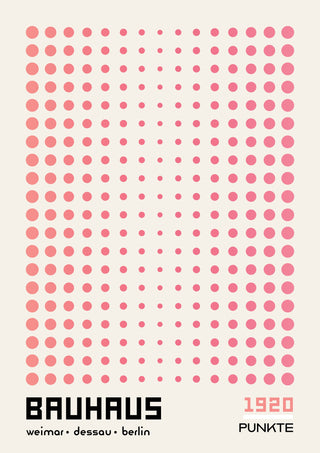 Dot Wave, in Pink print