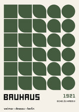 Hoek naar cirkel, in groen