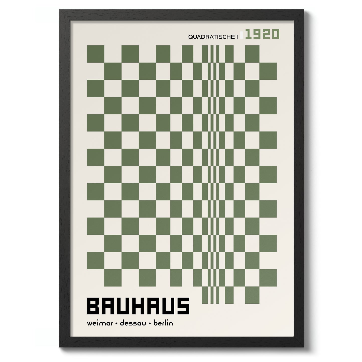 Quadratique, en vert