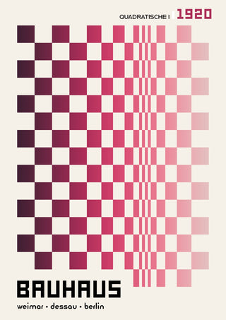 Kvadratiska, i lila print