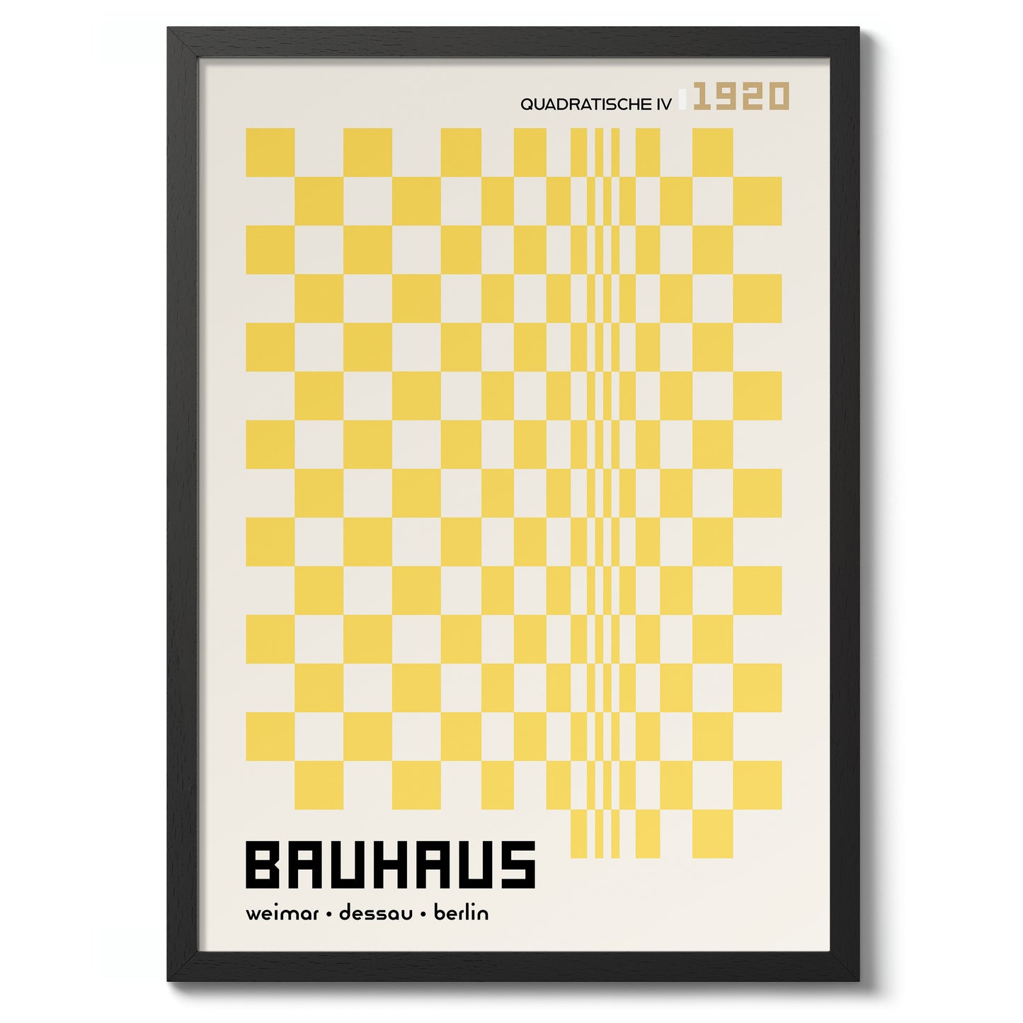 Quadratische, in Yellow