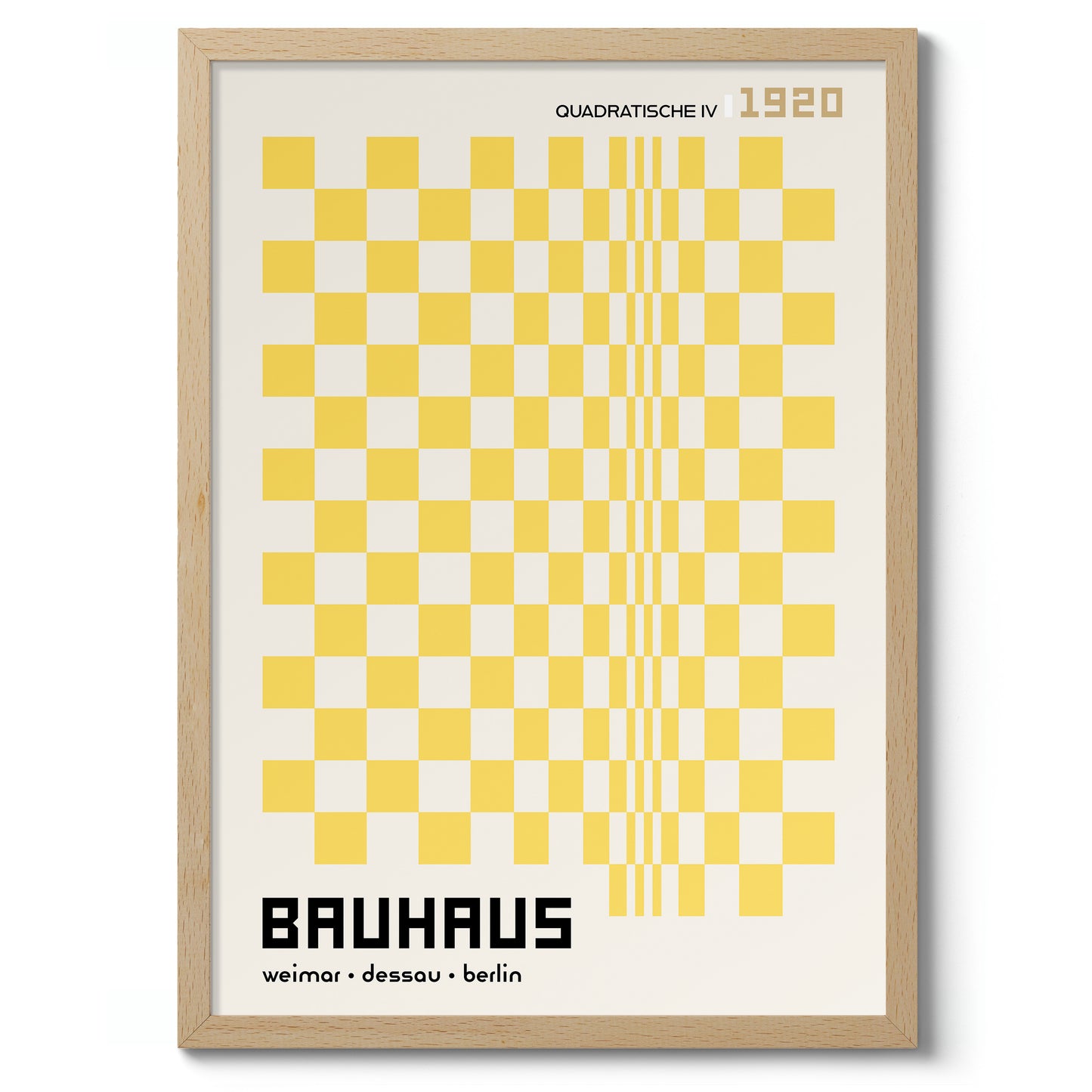 Quadratische, in Yellow