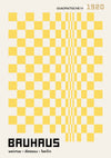 Quadratische, in Yellow print