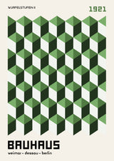 Würfelstufen, in Green