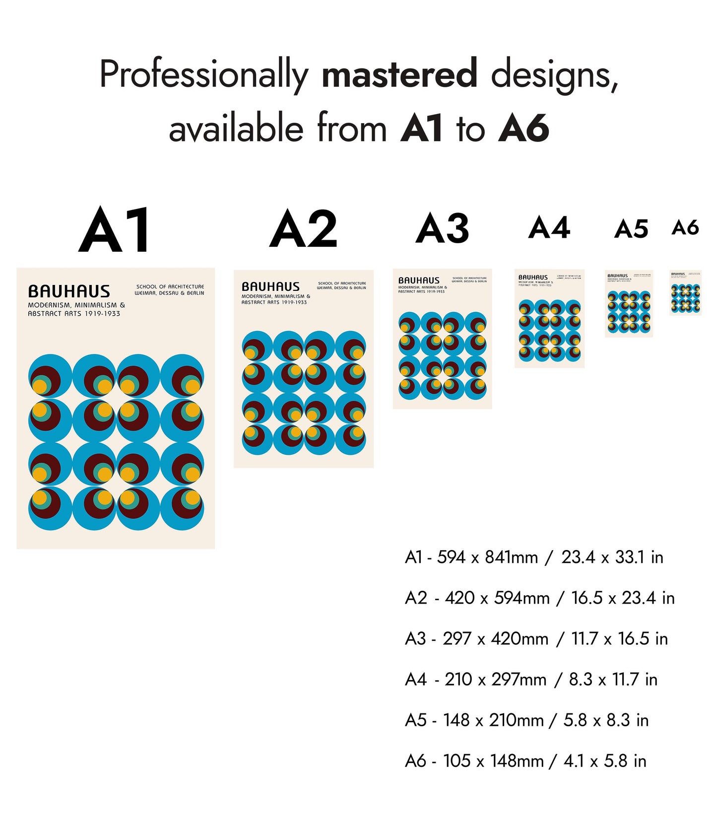 Blaue & grüne konzentrische Kreise