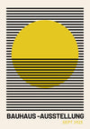Yellow Sun Behind the Horizon print
