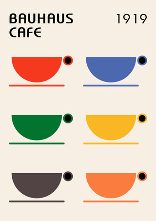 Bauhaus Café print