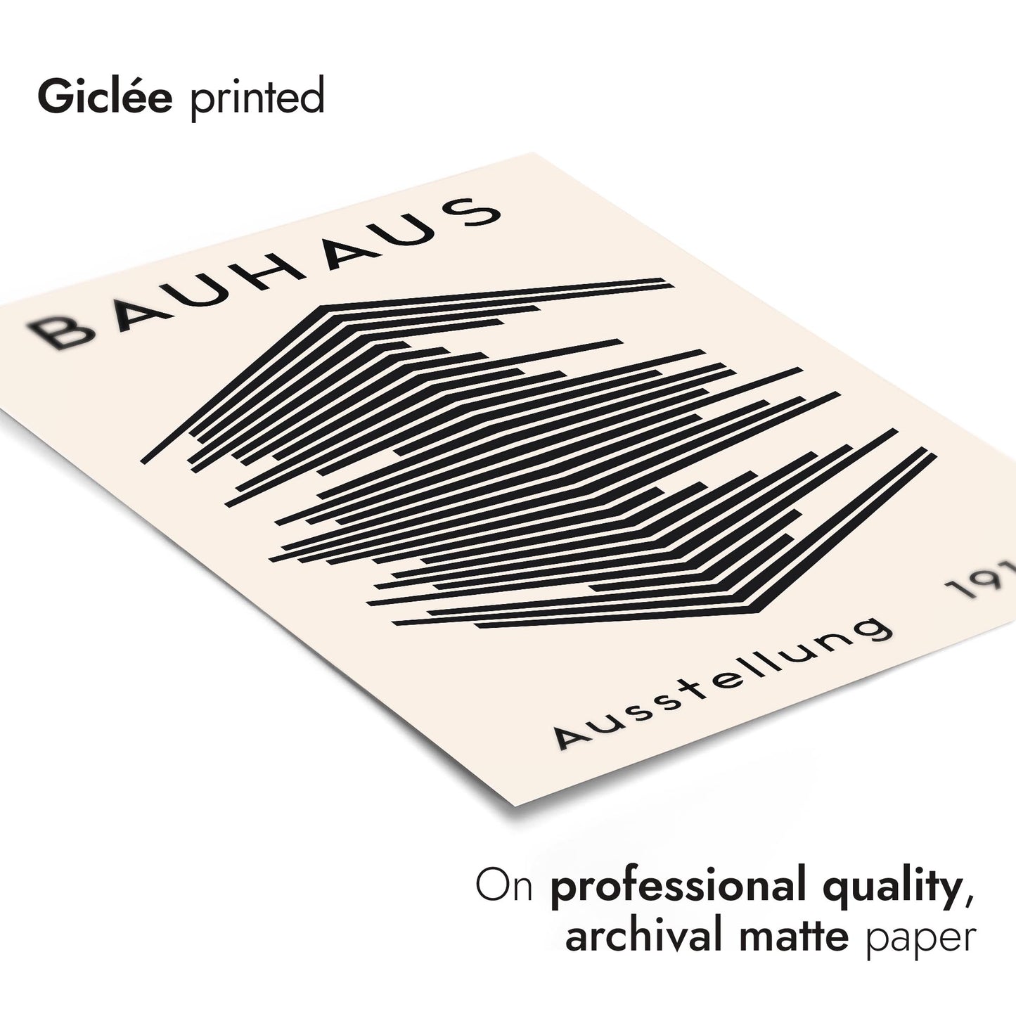 Corner Geometry, Black on White