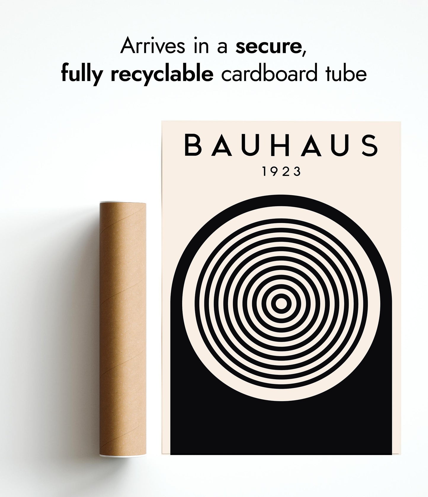 Cercles, noir sur blanc