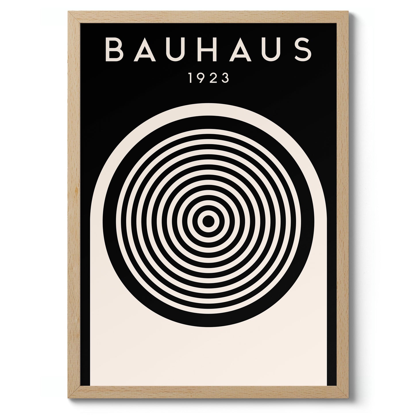 Circles, White on Black