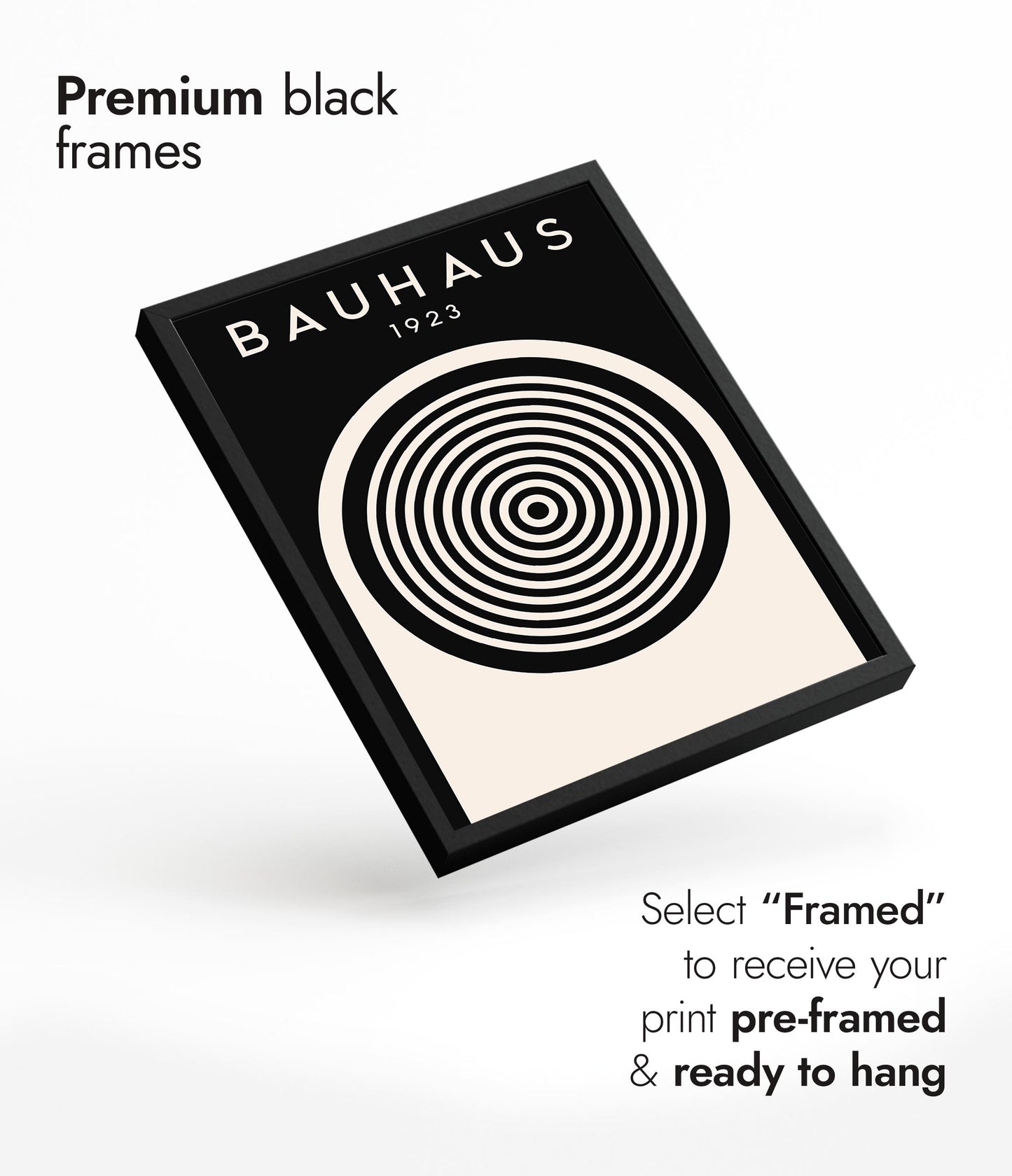 Circles, White on Black