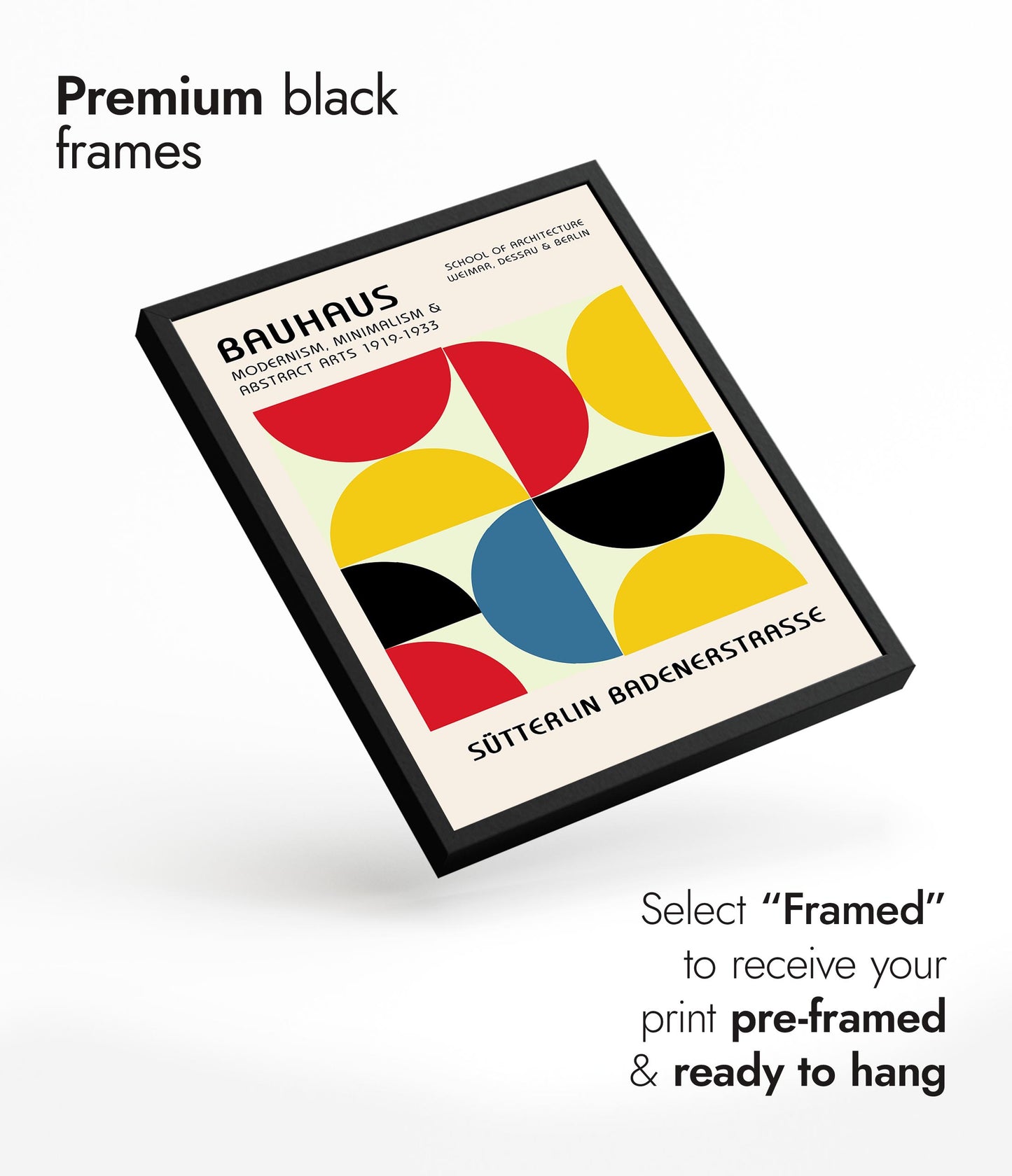 Halvcirklar i primära färger