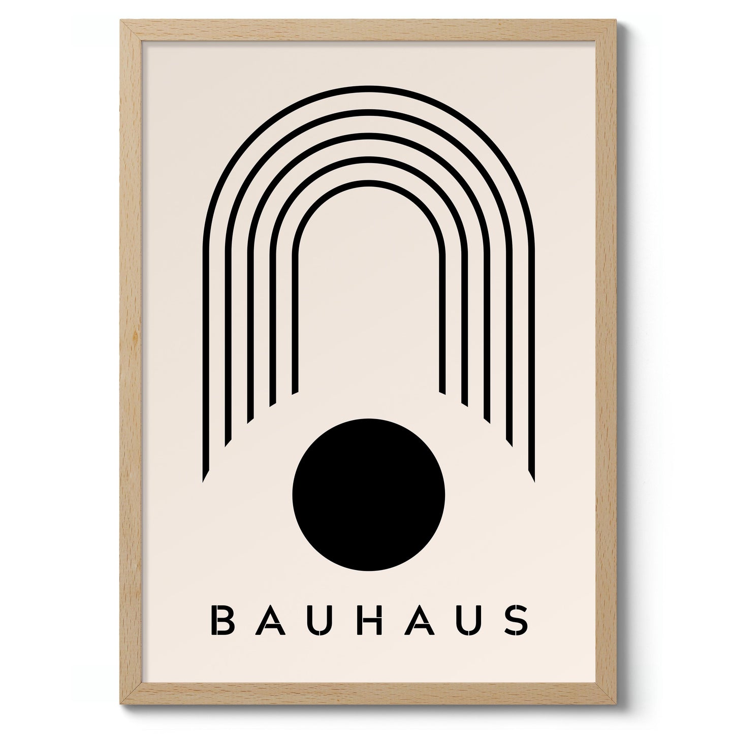 Arc au-dessus d'un Soleil Noir