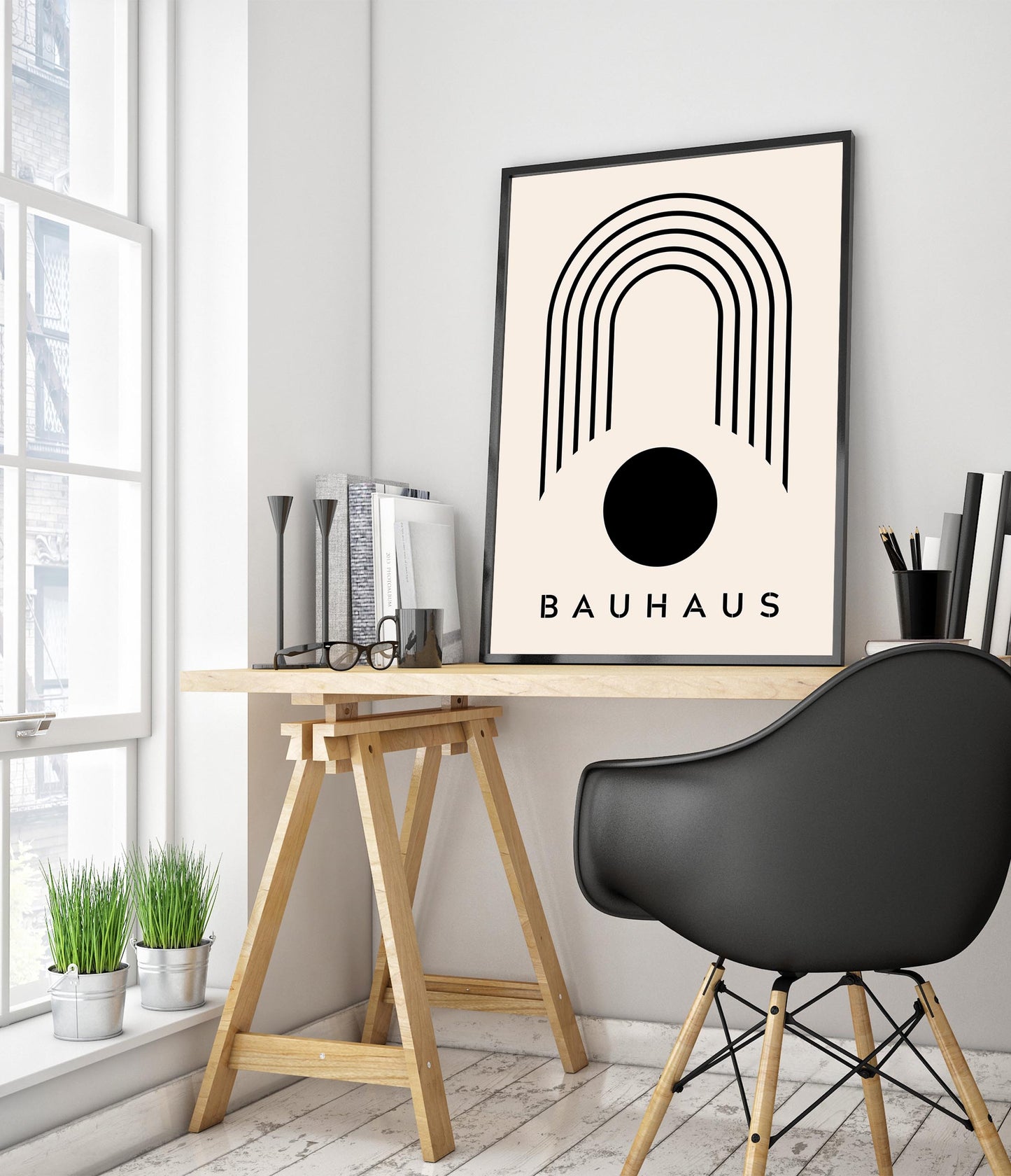 Arc au-dessus d'un Soleil Noir