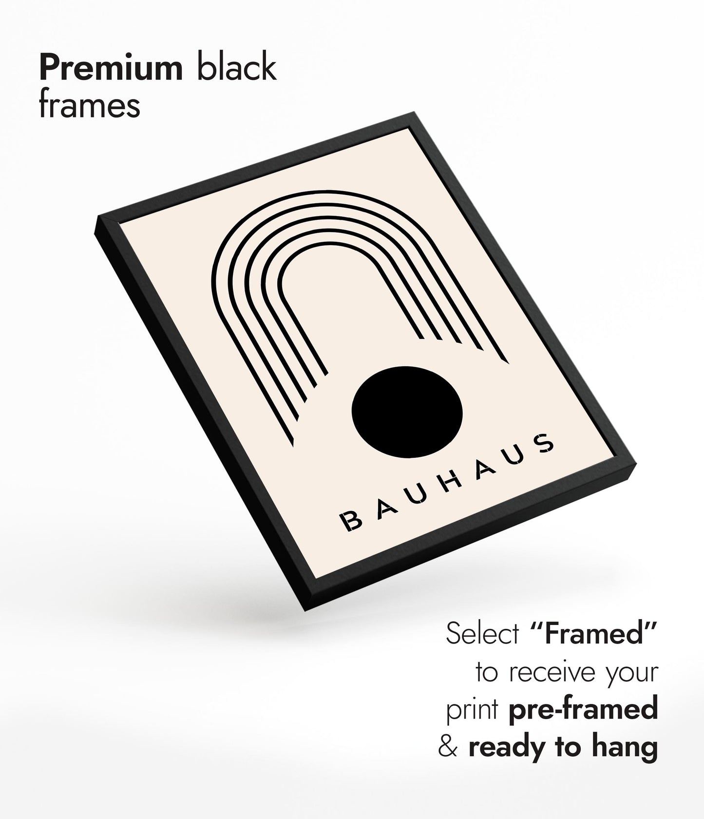 Arc au-dessus d'un Soleil Noir