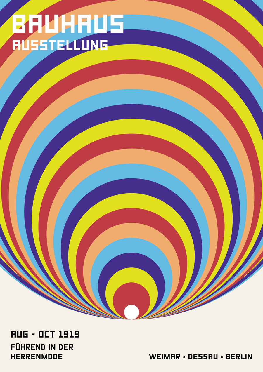 Cercles Expansifs - Print Only frame