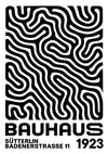 Bauhaus Squiggles print