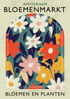 Amsterdam Blomstermarknad print