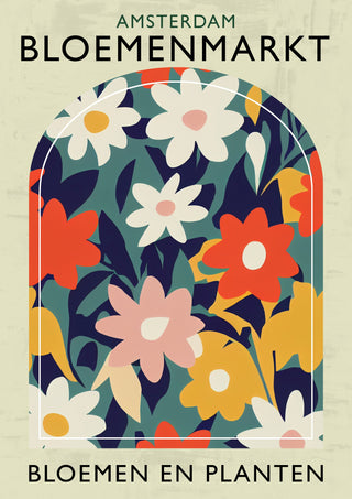 Amsterdam Bloemenmarkt print