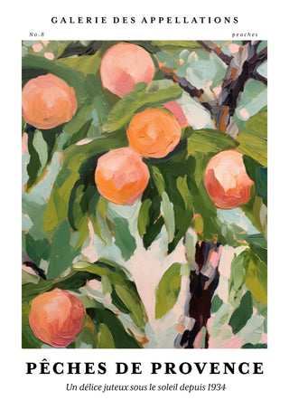 Persikor - Provence print