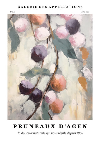 Plommon - Agen print