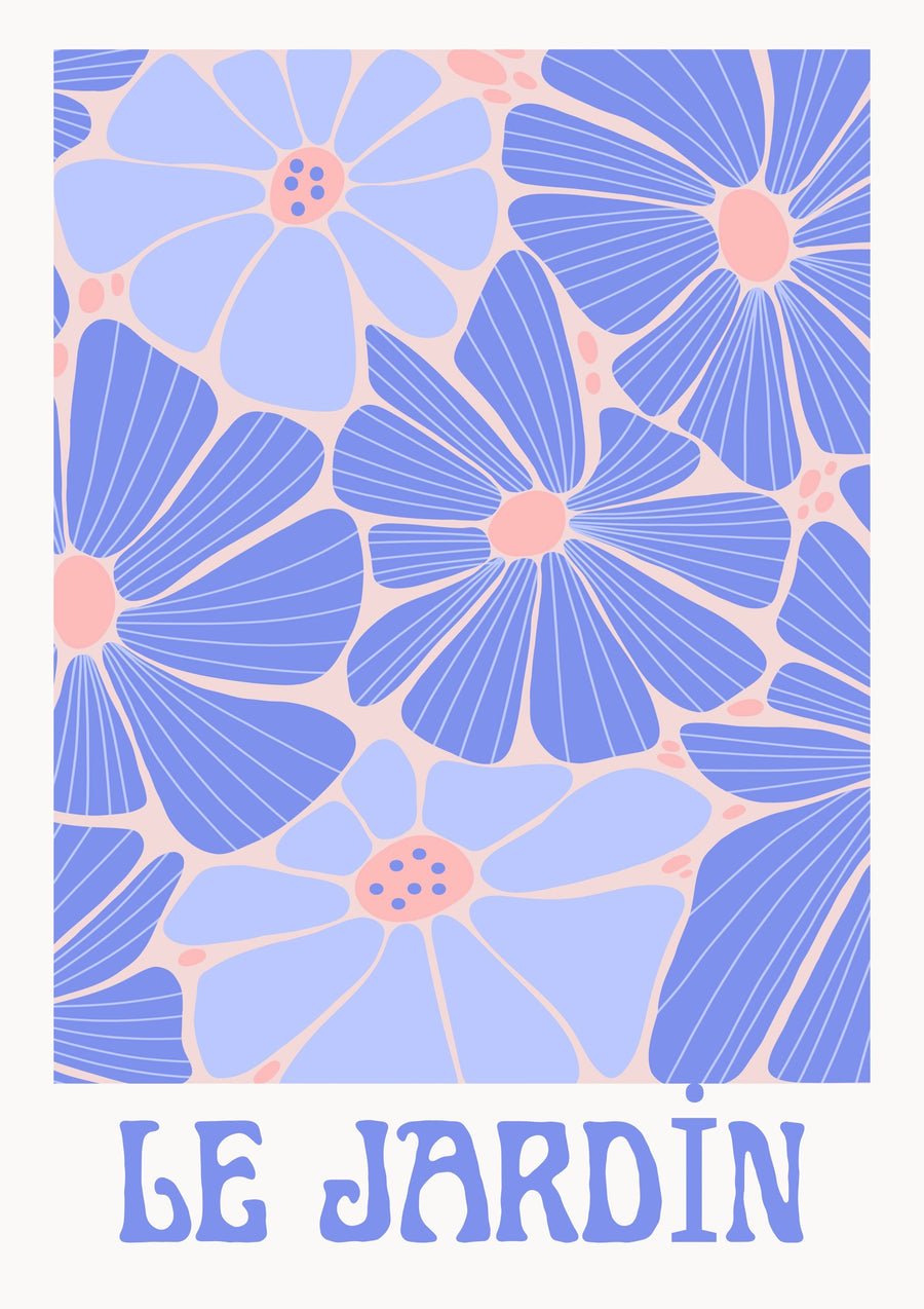 Le Jardin - Print Only frame