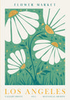 Los Angeles Blomstermarknad print