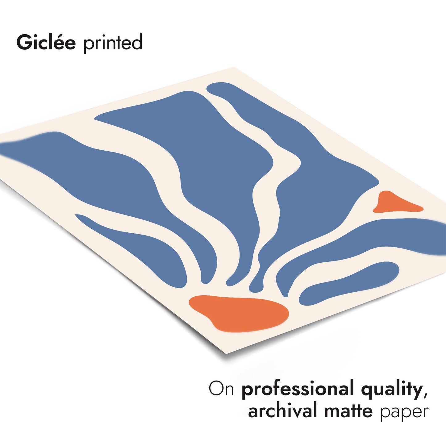 Blue Flower Impression